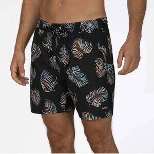 Hurley Men's Botanical Volley Swim Shorts size small